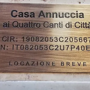 Appartamento Casa Annuccia Ai Quattro Canti Di Palermo